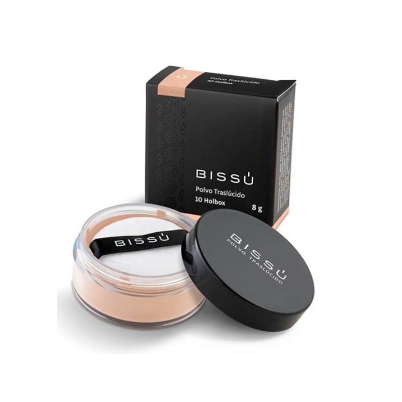 Bissu Polvo Traslúcido en Polvo Compacto, Tono 10 Holbox, 8