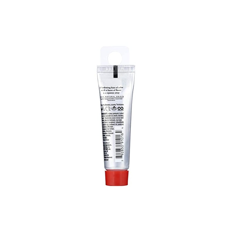 Burts Bees, bálsamo labial tintado Squeezy Summer Melon, 0.43 onzas