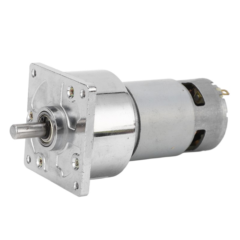 DC Geared Motor Self Locking Aluminum Alloy Shell Brass Coil