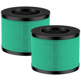 MK01 MK06 TZ-K1 True HEPA Replacement Filter, Compatible with AROEVE MK01 MK06, ToLife TZ-K1, POMORON MJ001H Air Purifier, 4-in-1 High-Efficiency H13 HEPA Air Filter, Pet Dander Version