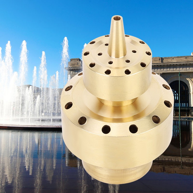 Swimming Pool Spa Copper Spray Nozzle Garden Water Fountain Sprinkler