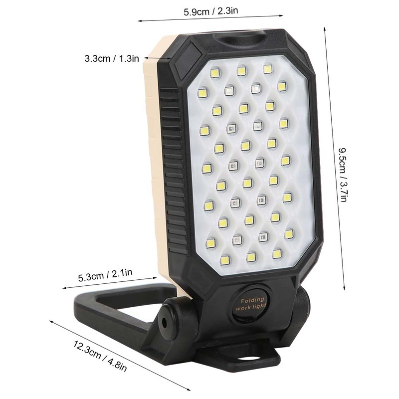 39LED Work Light Portable USB Charging LED Working Maintenance Lamp