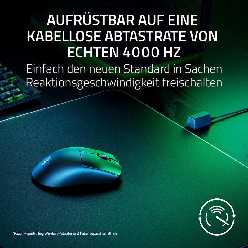 Razer Viper V3 HyperSpeed - Kabellose Esports Maus (Focus Pro