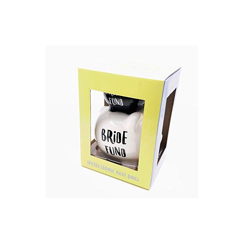 Pennies & Dreams Bride and Groom Piggy Bank Money Box