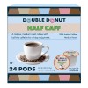 Double Donut Coffee Half Caff Coffee Pods 24 Count Medium
