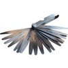 Faithfull FAIAUFEELER Metric Feeler Gauge - 20 Blade 0.05-1.00mm