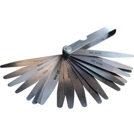 Faithfull FAIAUFEELER Metric Feeler Gauge - 20 Blade 0.05-1.00mm