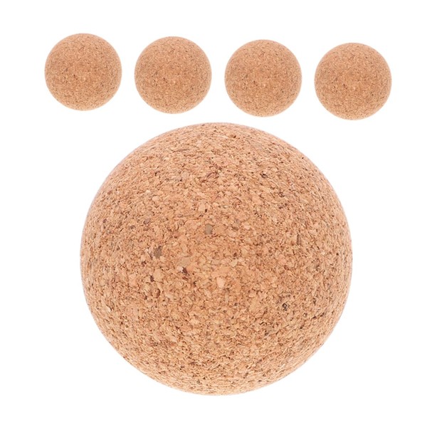 WHAMVOX 5Pcs Wood Foosball Table Balls Replacement Wooden Balls for
