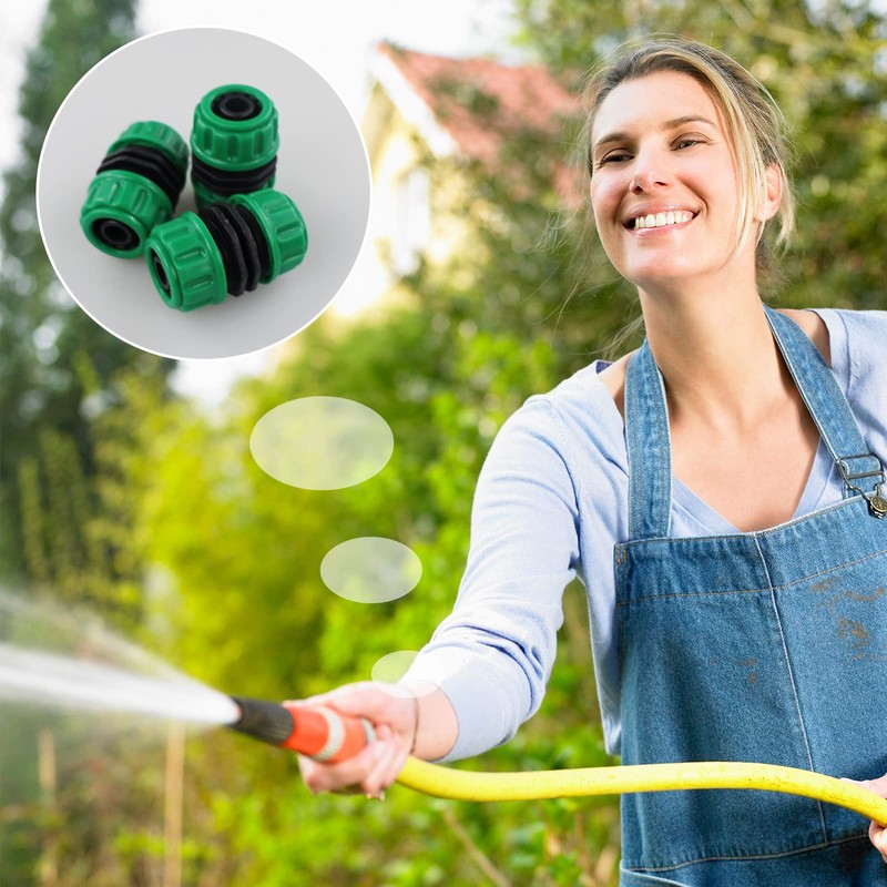 8 PCS Hose Pipe Quick Connector, 1/2 Inch Hose Repair