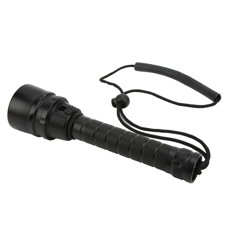 S5 Diving Flashlight with Anti Skid Rope Hard Anodized Treatment