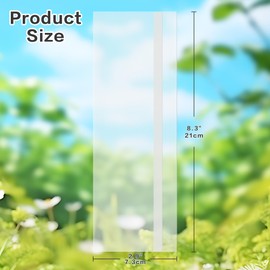 Landisun Fly-Trap Indoor Fruit Fly Trap Window-Fly Traps Fly Paper Sticky Strips 30 Pack