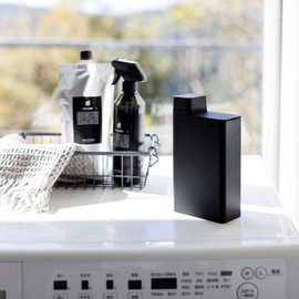Yamazaki Industrial 3588 Refillable Laundry Bottle, Black, Approx. W 2.2 x D 4.3 x H 7.9 inches (5.5 x 11 x 20 cm), Tower