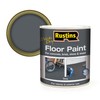 RUSTINS Quick Dry Floor Paint Grey 1 Litre
