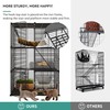 YITAHOME Cat Cage Indoor Cat Enclosures DIY Cat Playpen Metal