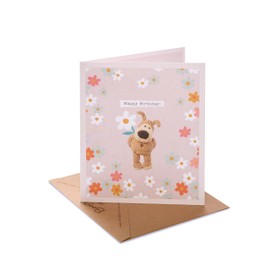 Boofle | Birthday Card for Her/Friend | Happy Birthday Gifts | Her, Girls, Women | Cute Design | With Envelope | 165 x 190 mm
