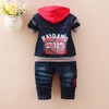 Yao Spring Autumn Baby Boys 3-Piece Clothing Set Cotton Shirt
