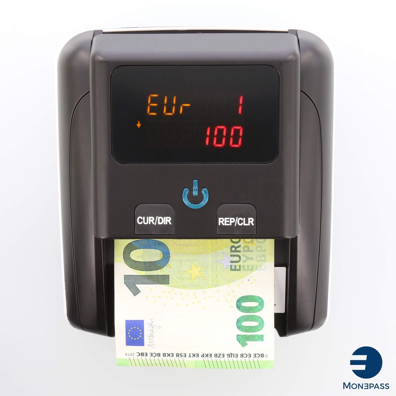 Monepass D5X – Automatischer Geldscheinprüfer mit 5 Erkennungssystemen und einer