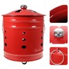 2.87 Gallon Burn Barrel, Metal Burn Can for Paper, 11.7“