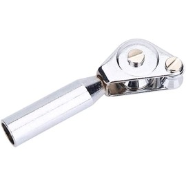 ANCLLO Fishing Rod Tip, Roller Rod Tip Guide Stainless Steel Fishing Trolling Tackle Accessory For Sea Boat Fishing Trolling - Size: 5.5cm x 7mm