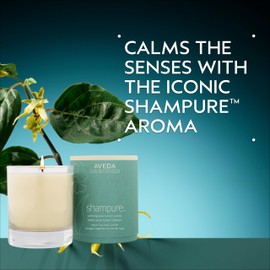 Aveda Shampure Vegan Soy Wax Candle | Calming Aroma of Certified Organic Lavender, Petitgrain, Ylang Ylang
