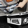 Front Bumper End Corner Bezels Covers Trim Molding Chrome Exterior