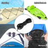 10mx4mm Marine Grade Bungee Shock Cords Elastic Tie Down Straps