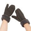 Good Cable Knit Gloves, Cold Protection, Fluffy, Ultra-Thick, Mitten Gloves,