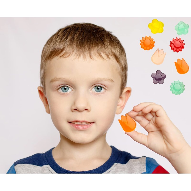 Fruidles Awesome Blossoms Gummi Candy, Assorted Fruit Flavors Gummies, Allergy
