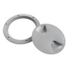 New Marine Inspektionsdeckel rund Grau Ø 125/172 mm