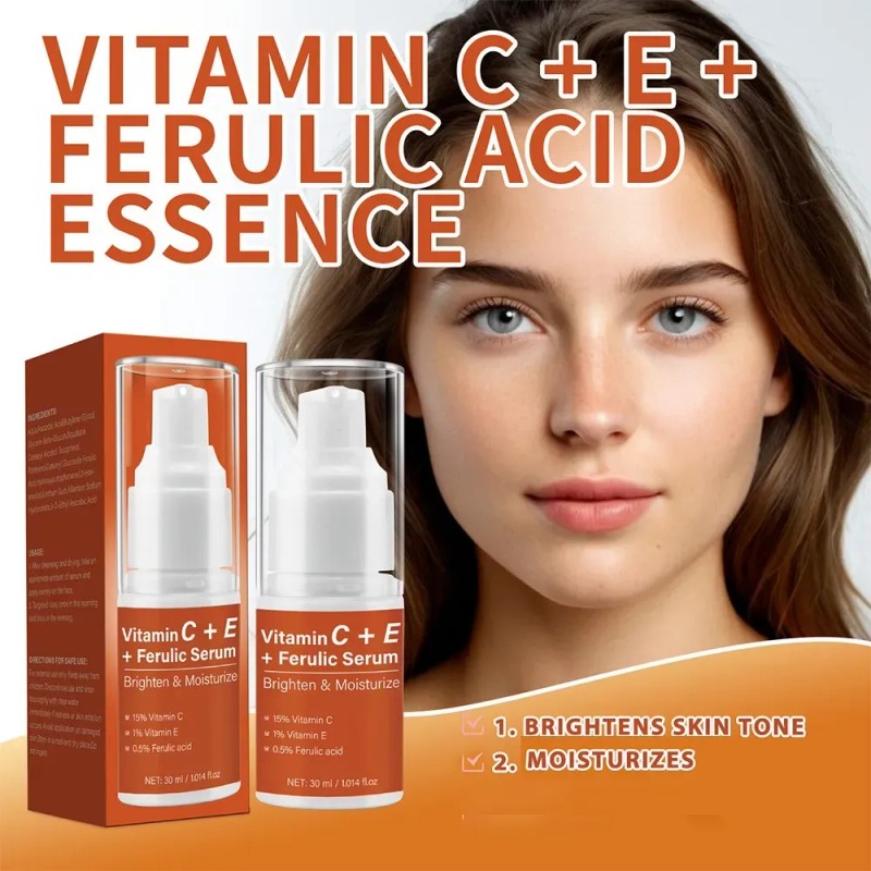 Suero Facial Vitamina C E Y Ácido Ferúlico 30 Ml