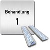 Türschilder24 XXL Door Sign, 125 x 125 mm, Treatment Room,