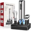 HomeHacks Electric Wine Opener, Automatic Wine Opener with Foil Cutter,