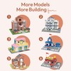 Generisch DIY Mini Brick House Construction Set for Kids -