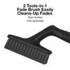 Olivia Garden Barber Fade Duster, Recycled ABS Handle, Professional Dust