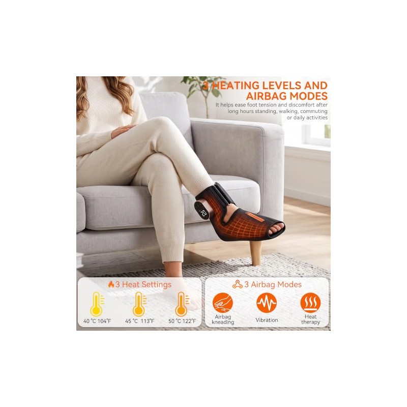 Cordless Foot Ankle Massager for Pain and Circulation