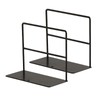 2pcs Bookends Bookshelf Iron Multi-functional Simple Reading Book Storage Book