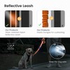 IOKHEIRA Orange Leash for Large Dogs, Multifunctional Adjustable Heavy Duty