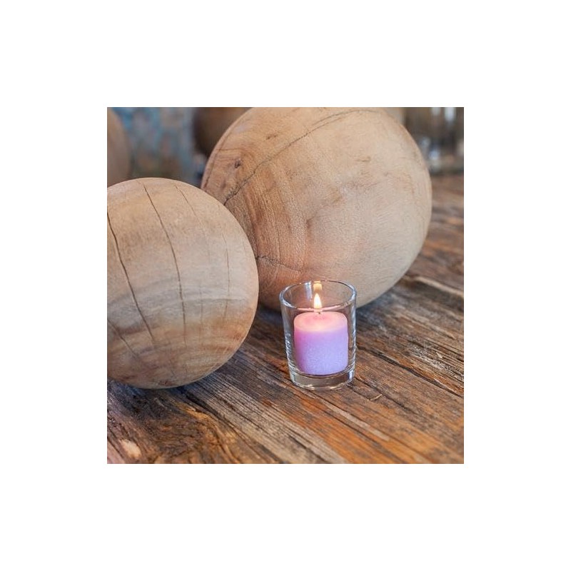 Richland® Votive Candles Lavender Unscented 10 Hour Burn Set of
