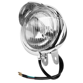 Yctze For Motorcycle Chrome Spotlights - Retro Motorcycle Light Universal Dc 12V Retro Fog Lights Headlight Lamp