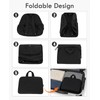Foldable Backpack for Women, Lightweight Travel Backpack Purse Black