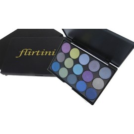 FLIRTINI 3D LOOK 15 color shadow palette,"Smoky eyes"