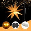 Luminous Star 3D Christmas Star, Illuminated, 45 cm LED Christmas