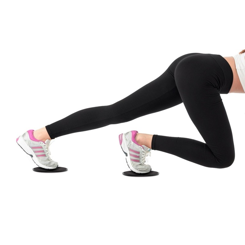 RYACO Core Exercise Sliders - Dual Sided Gliding Discs With