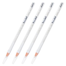 Lápices De Cejas Blancos Juego De 4 Impermeables Con Punta Precisa Para Diseño Natural De Cejas Maquillaje Duradero Para Uso Diario