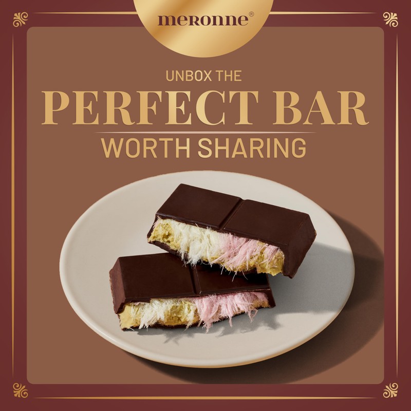 Meronne Angel Hair Dark Chocolate Bar – 6.35 oz (180g)