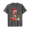 Candy Cane Crew Christmas Matching Costume Xmas Group T-Shirt