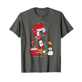 Candy Cane Crew Christmas Matching Costume Xmas Group T-Shirt