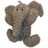 Aimé Soft Elephant Plush Toy for Dogs Size 16 cm