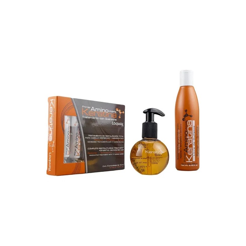 Kit Primer Amino Keratina Loquay