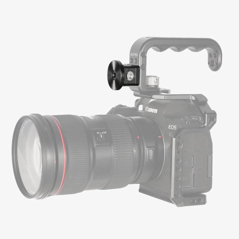 NICEYRIG Rosette Adapter for 1/4’’ Locating Pin Mount, Compatible with